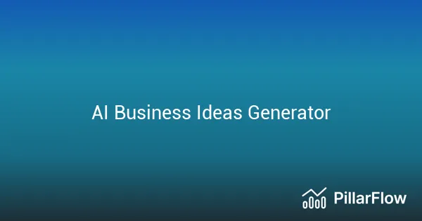 AI Business Ideas Generator