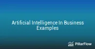 Artificial Intelligence In Business Examples
