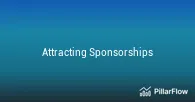 Attracting Sponsorships