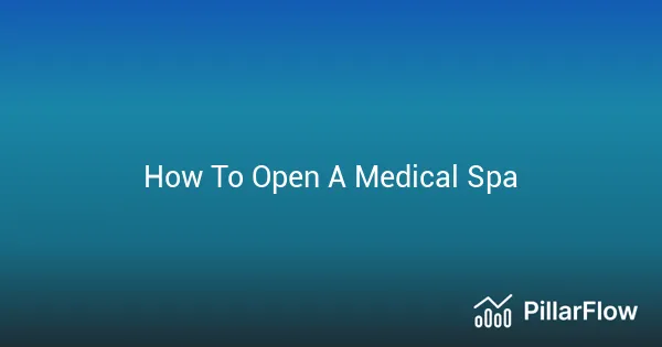 How To Open A Medical Spa