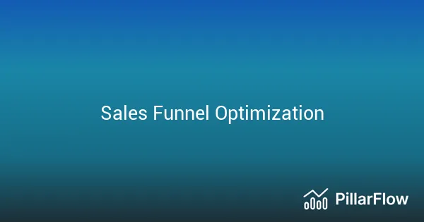 Sales Funnel Optimization