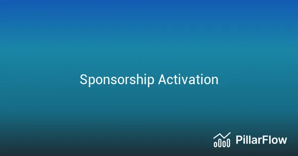 Sponsorship Activation