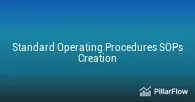 Standard Operating Procedures Sops Creation