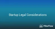 Startup Legal Considerations