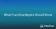 What Franchise Buyers Should Know